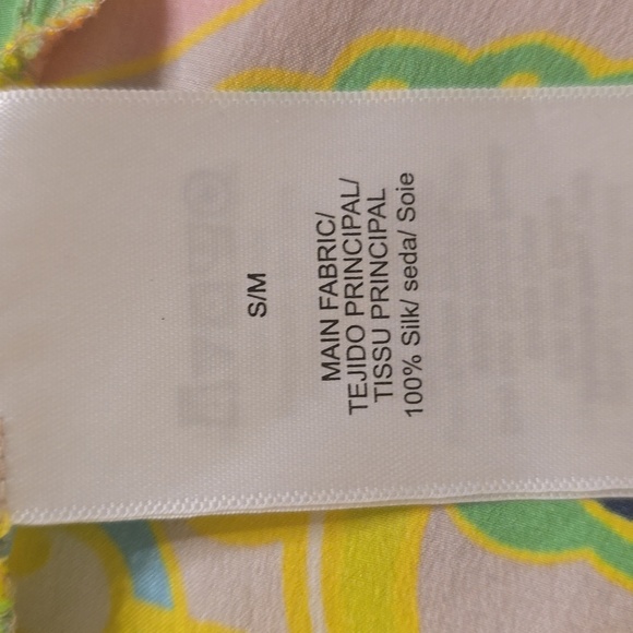 Trina Turk Multicolor Silk Floral Robe - Picture 11 of 15